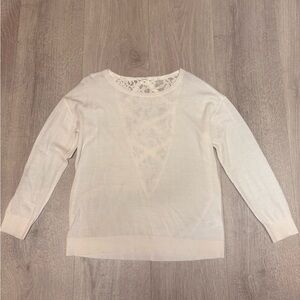 Maurices Ivory Lace Top